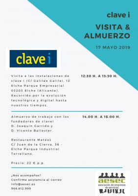 Visita & Almuerzo de Trabajo Clavei