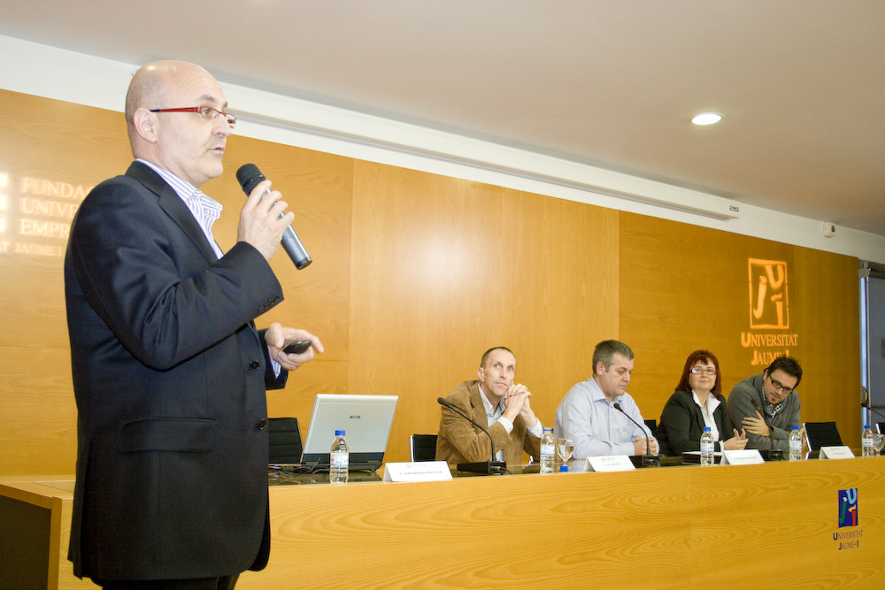 Ponentes. Guzm�n L�pez, Jil van Eyle, Empar Fayos, Ricardo Lop