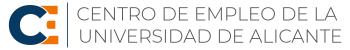 Centro de Empleo de la Universidad de Alicante