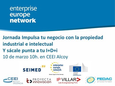 Jornada Impulsa tu negocio con la propiedad industrial e intelectual