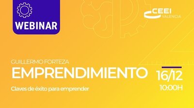 Webinar: Claves de éxito para emprender