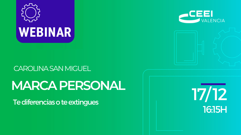 Webinar: Marca personal. Te diferencias o te extingues
