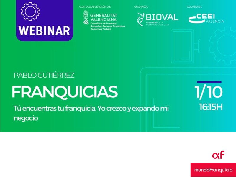 T� encuentras tu franquicia. Yo crezco y expando mi negocio