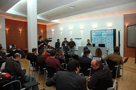 Sesión de trabajo iWeekend
