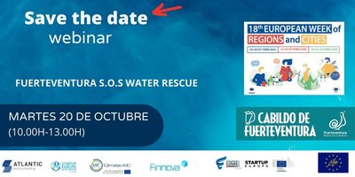 El Cabildo de Fuerteventura presenta  �Fuerteventura SOS Water RESCUE� en la #EURegionsWeek