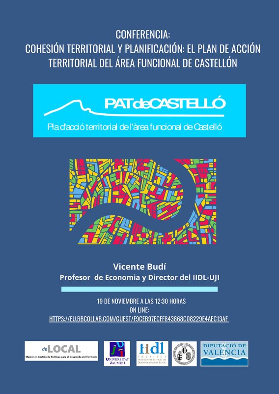 Conferencia Cohesi�n Territorial y Planificaci�n. El plan de acci�n territorial del �rea funcional de Castell�n