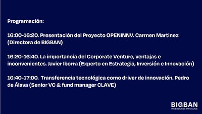 Webinar presentación Proyecto OPENINNV