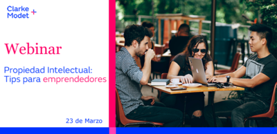 Webinar Propiedad Intelectual: Tips para emprendedores