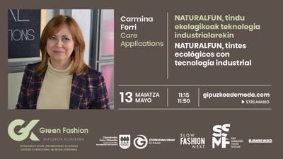 Webinar Moda Sostenible: NATURALFUN, tintes ecológicos con tecnología industrial