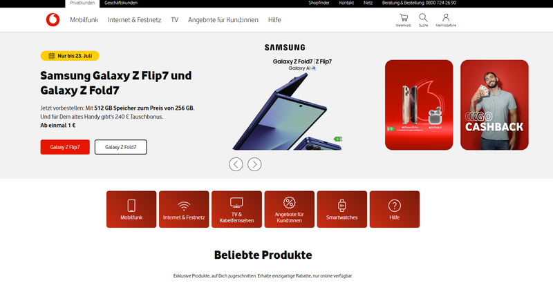 Sancionan a Vodafone con 45 millones de euros en Alemania por medidas insuficientes de seguridad