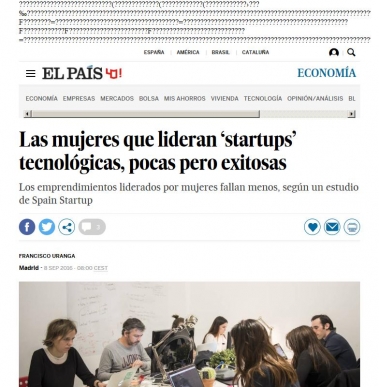 Las mujeres que lideran 'startups' tecnol�gicas, pocas pero exitosas
