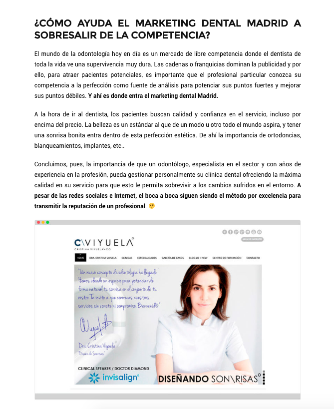 Marketing dental: c�mo destacar tu cl�nica de la competencia