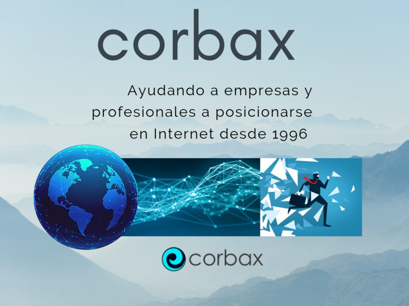 Trabajos y clientes de dise�o y posicionamiento web | CORBAX
