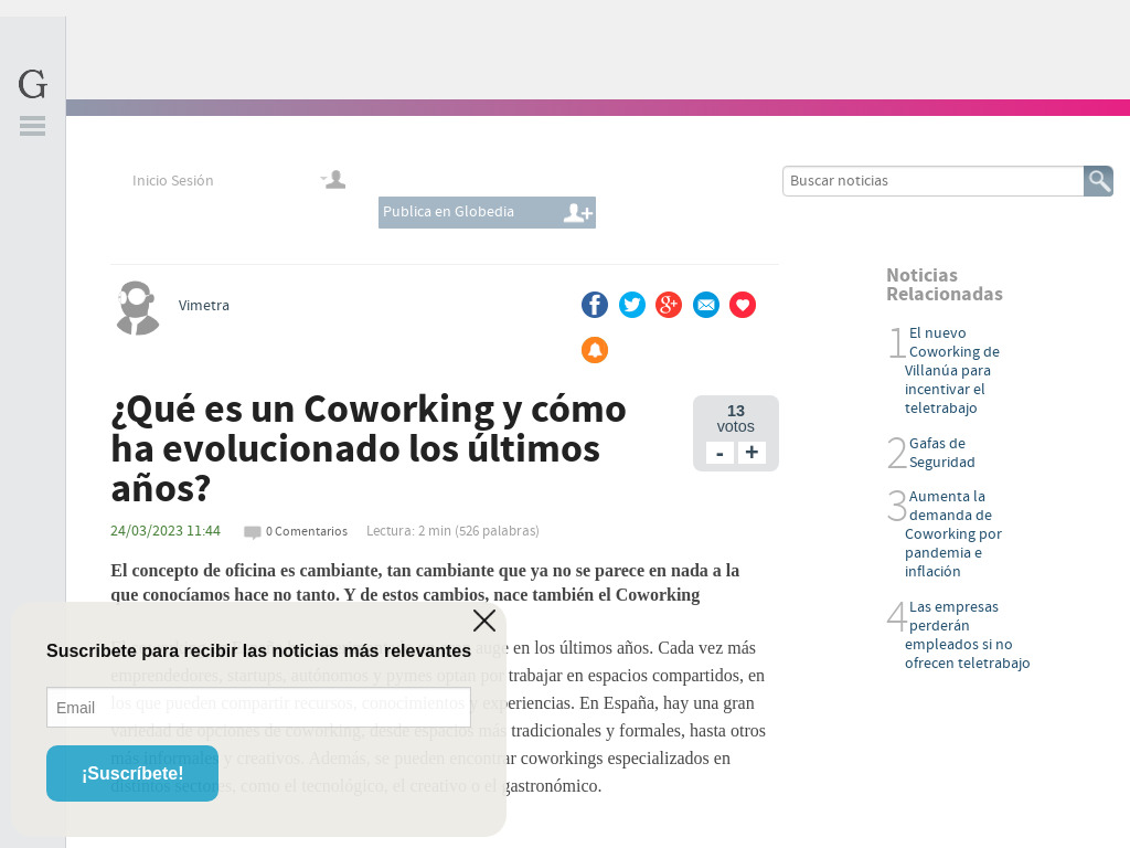 �Qu� es un Coworking y c�mo ha evolucionado los �ltimos a�os?