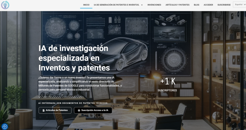 Creaci�n de Inventos y Patentes con Inteligencia Artificial
